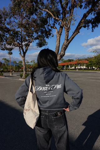 Dust & Fire | Space Grey Hoodie