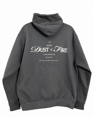 Dust & Fire | Space Grey Hoodie